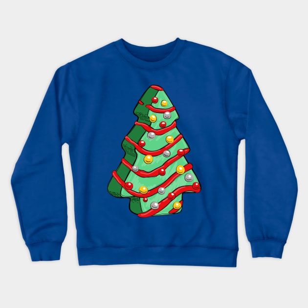 Tree cake Christmas 2023 Crewneck Sweatshirt by SantinoTaylor